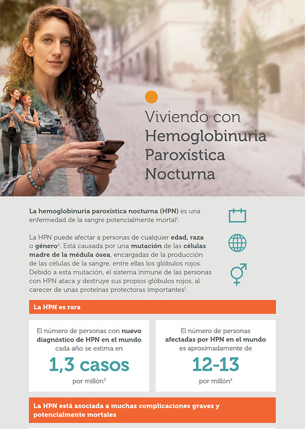 Vivir con HPN - Infografía