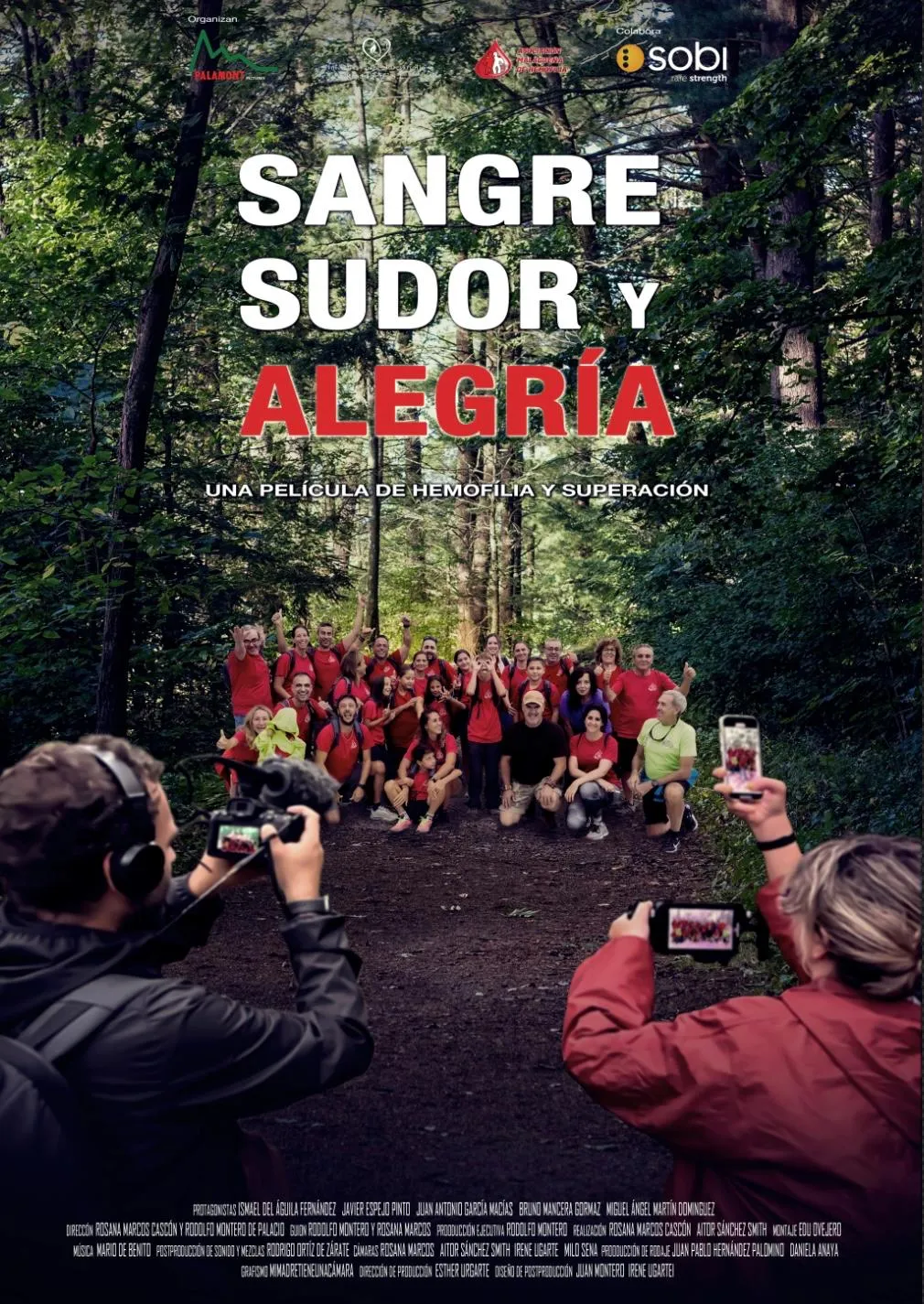 Cartel Sangre, sudor y alegría