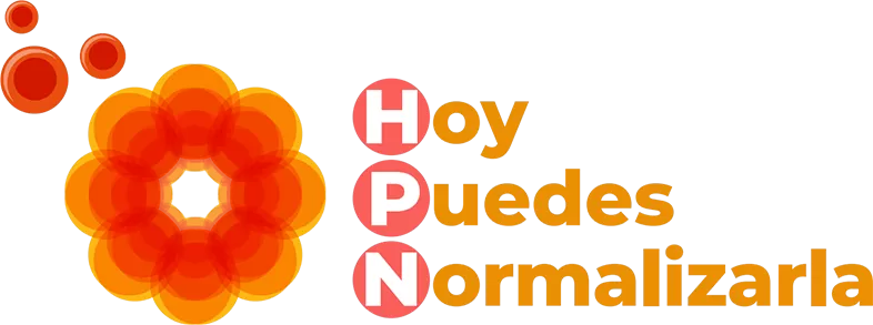 Logo del proyecto de Sobi para la HPN "Hoy Puedes Normalizarla"