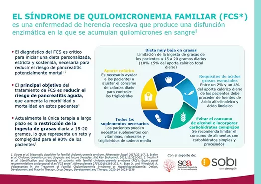 Folleto sobre el Síndrome de Quilomicronemia Familiar