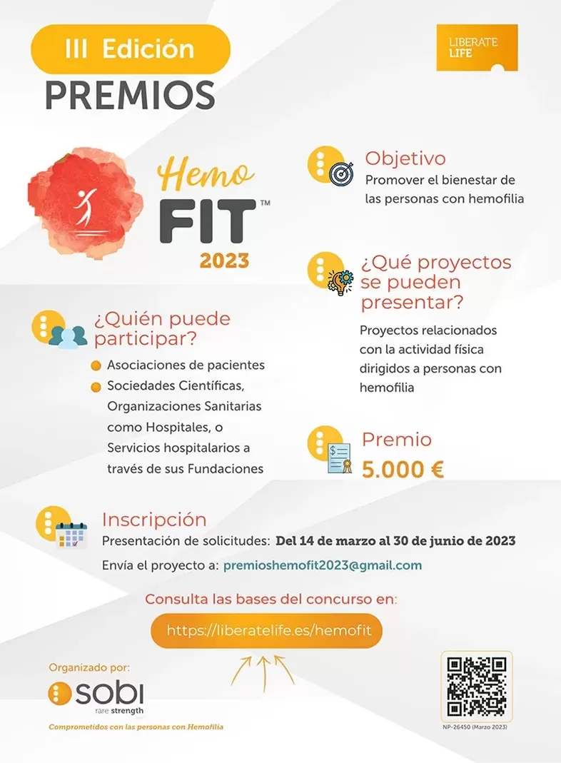 Premios Hemofit 2023 - Programa
