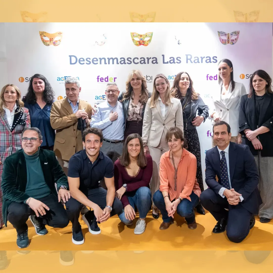 Rostros conocidos se suman a la campaña ‘Desenmascara Las Raras’ que muestra la realidad de las personas con estas patologías