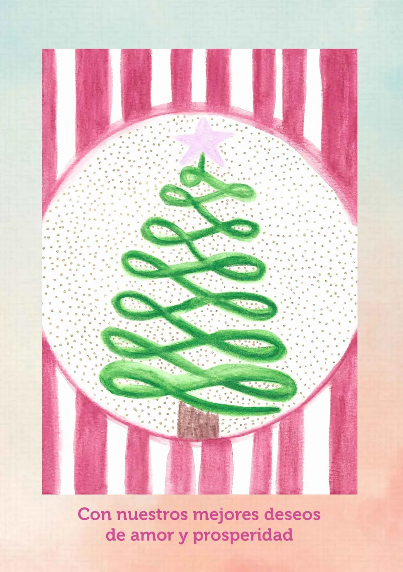 Sobi felicita la Navidad con una obra creada por una persona con trombocitopenia inmune primaria (PTI)