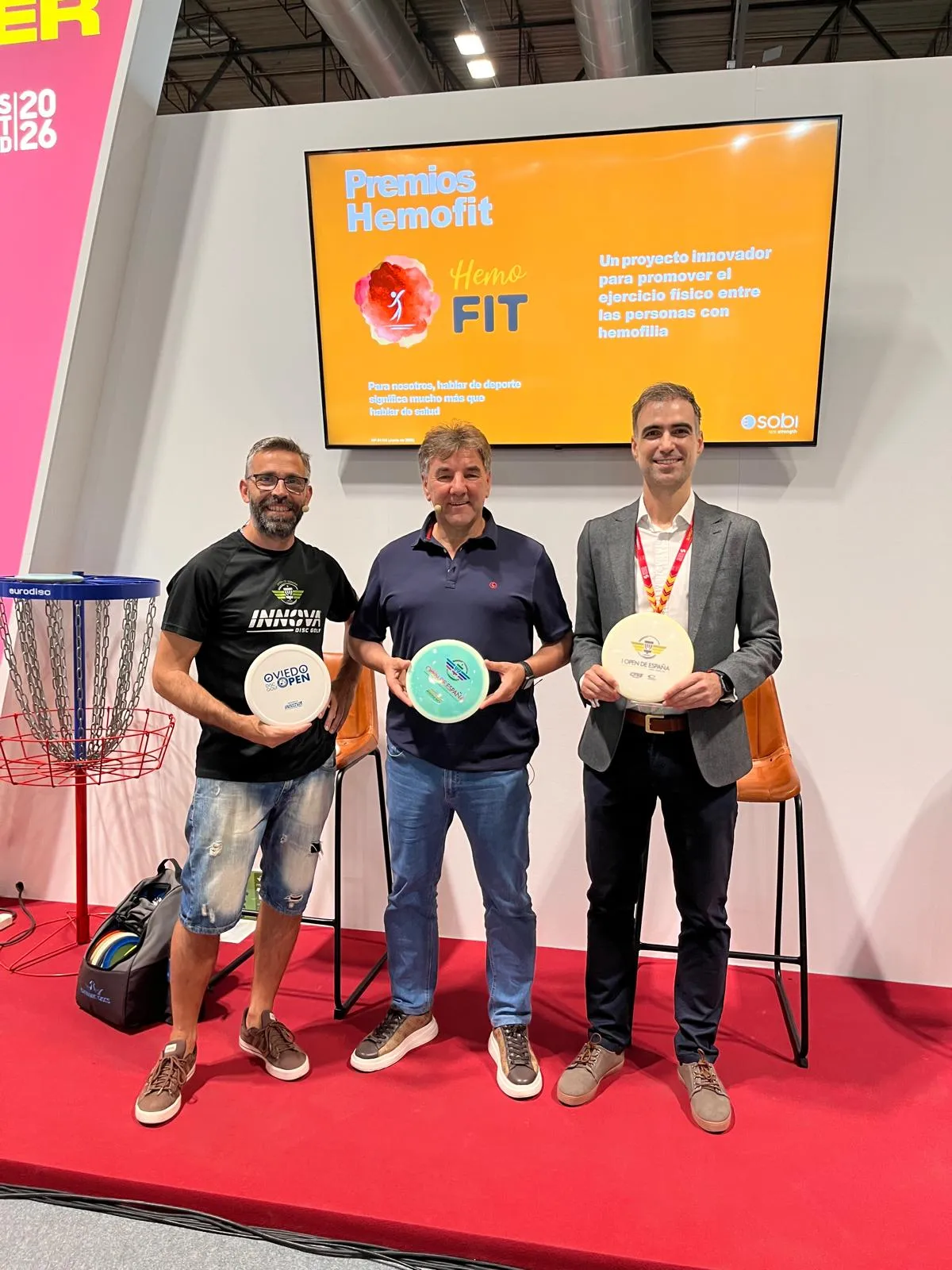 Sobi y la Asociación de Hemofilia de Asturias, AHEMAS, exponen en el Sports Summit los resultados del proyecto Hemofit para promover la actividad física en personas con hemofilia 