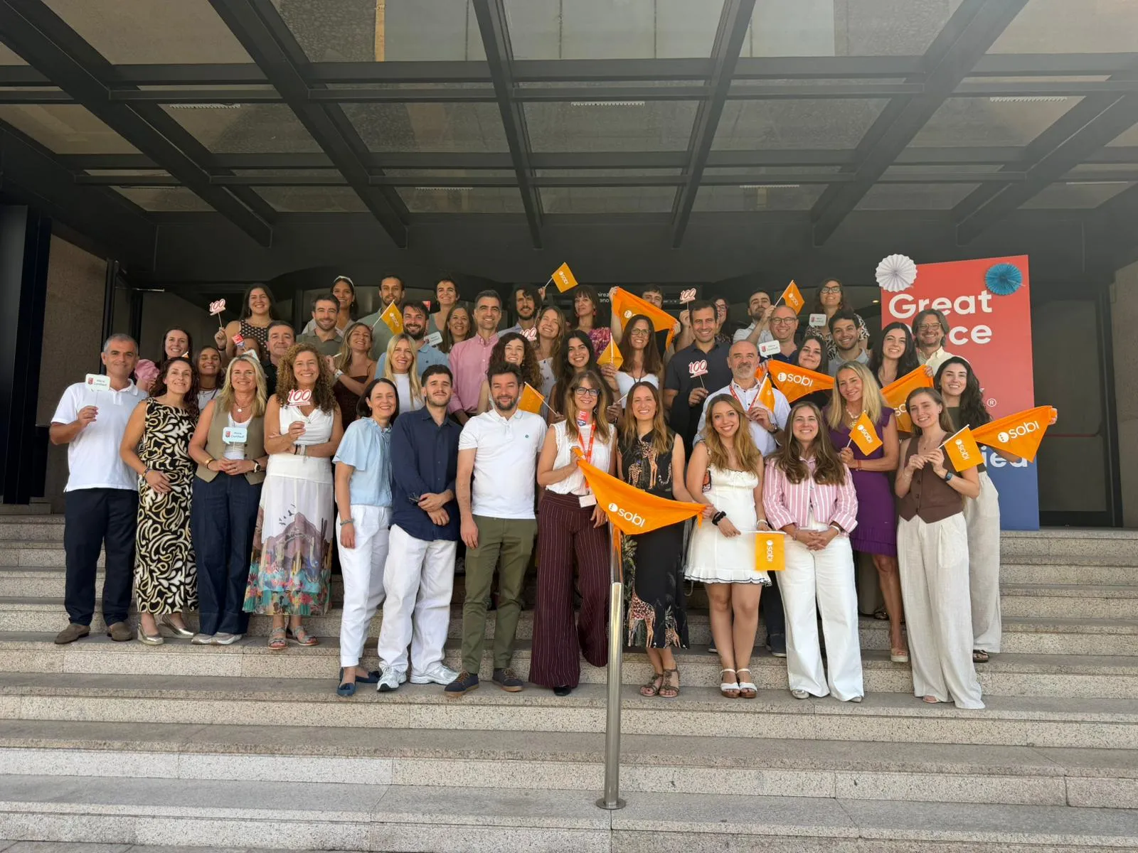 Sobi renueva la Certificación Great Place to Work por sexto año consecutivo 